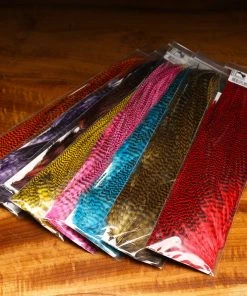 Hareline Half Grizzly Saddle