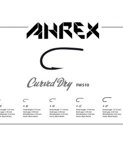 Ahrex FW510 Freshwater Curved Dry Fly Hook