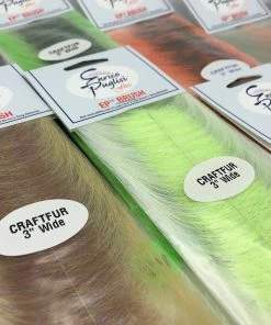 Enrico Puglisi EP Craft Fur Brush 3" Wide Fly Tying Materials