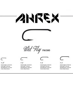 Ahrex FW580 Freshwater Wet Fly Hook