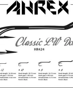 Ahrex HR424 Classic Low Water Double Hook