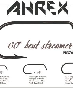 Ahrex PR370 60-Degree Bent Jig Streamer Hook