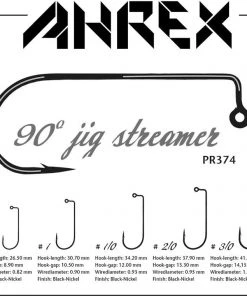 Ahrex PR374 90-Degree Bent Jig Streamer Hook