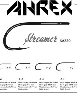 Hooks Ahrex SA220 Saltwater Streamer Hook