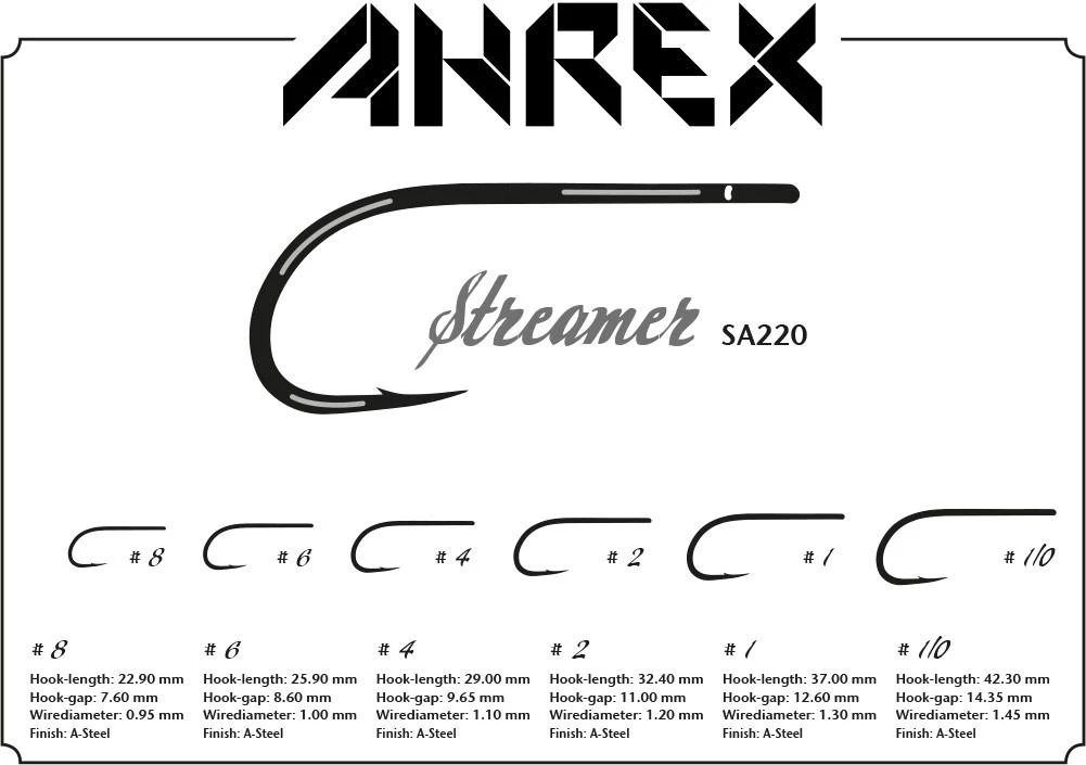 Hooks Ahrex SA220 Saltwater Streamer Hook