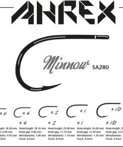 Hooks Ahrex SA280 Saltwater Minnow Hook