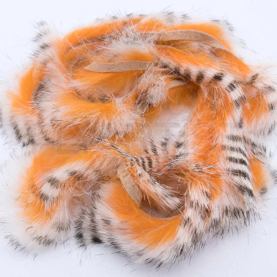 Hareline Magnum Tiger Barred Rabbit Strips