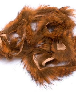 Hareline Black Barred Rabbit Strips Fly Tying Materials