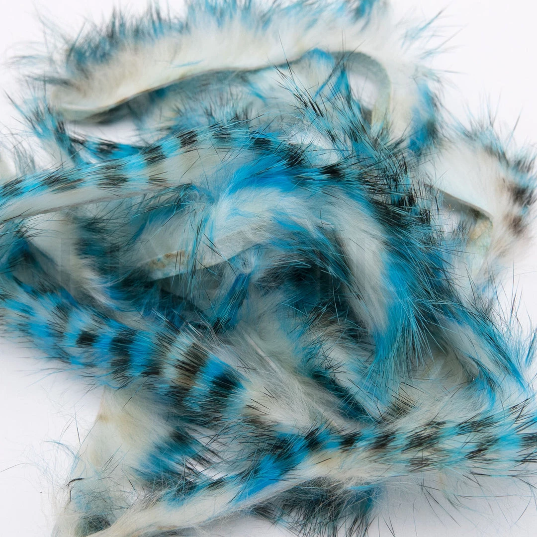 Hareline Magnum Tiger Barred Rabbit Strips