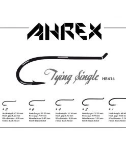 Ahrex HR414 Home Run Tying Single Hook Hooks