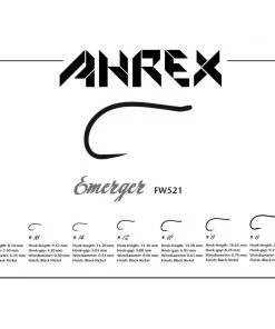 Hooks Ahrex FW521 Barbless Freshwater Emerger Hook