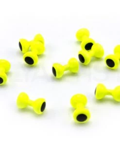Hareline Painted Lead Dumbbell Eyes Fly Tying Materials