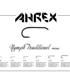 Hooks Ahrex FW560 Freshwater Traditional Nymph Hook