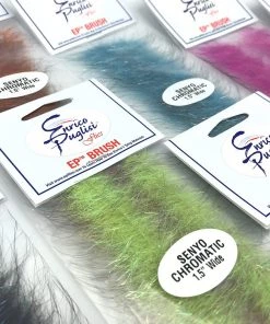 Enrico Puglisi EP Senyo Chromatic Brush 1.5" Wide Fly Tying Materials