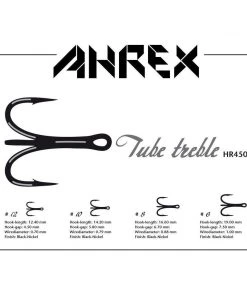 Ahrex HR450 Home Run Tube Treble Hook Hooks