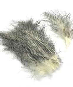 Hareline Fine Black Barred Marabou Fly Tying Materials