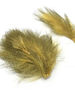 Hareline Fine Black Barred Marabou Fly Tying Materials