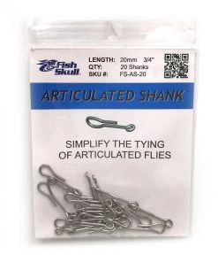 Flymen Fishing Company Fish-Skull Articulated Shank Fly Tying Materials