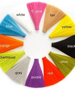 Flymen Fishing Company Fish-Skull Faux Bucktail Fly Tying Materials