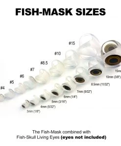 Flymen Fishing Company Fish-Skull Fish-Mask Fly Tying Materials