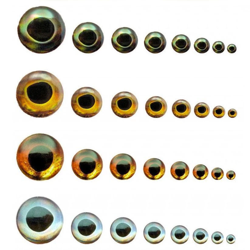 Flymen Fishing Company Fish-Skull Living Eyes Fly Tying Materials
