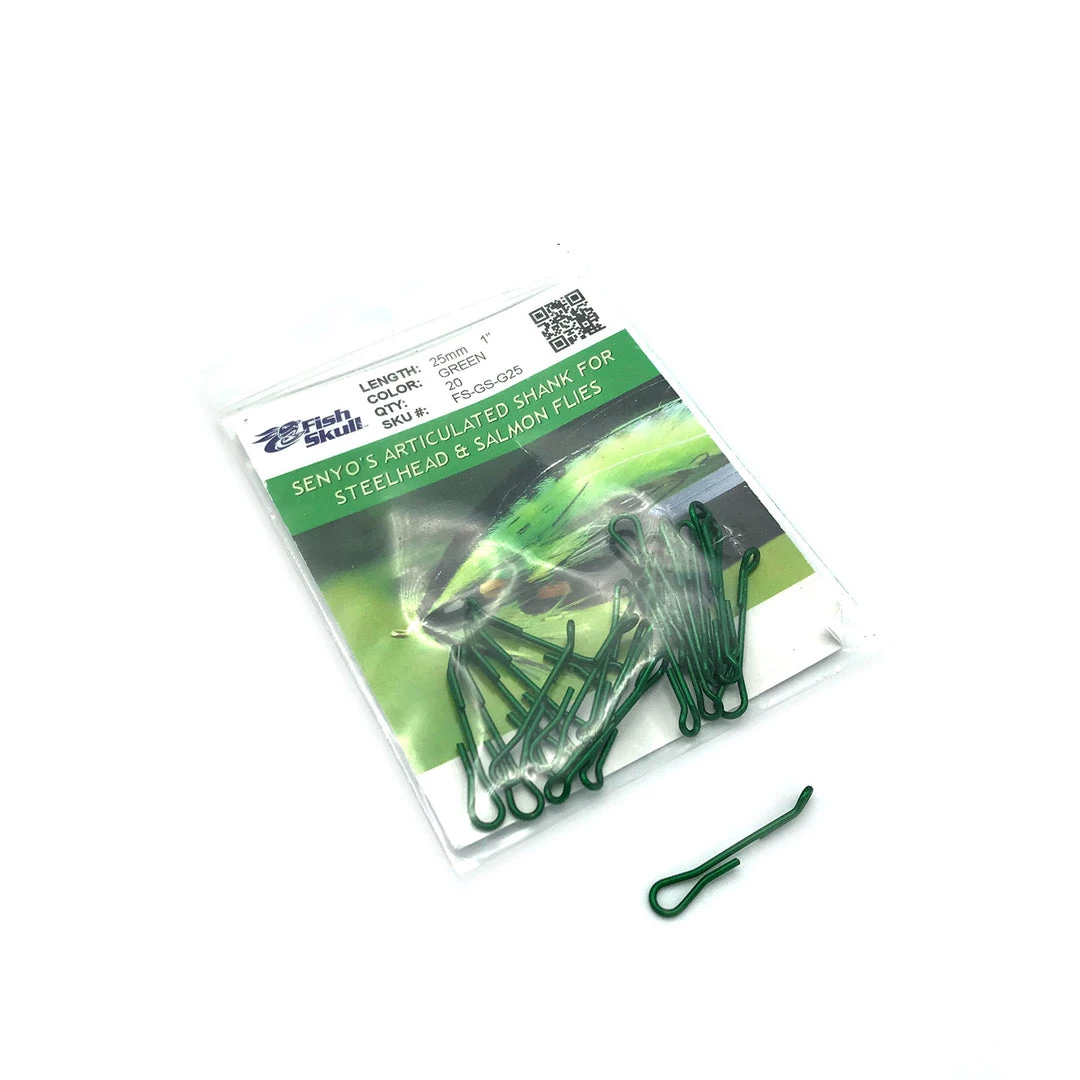 Flymen Fishing Company Fish-Skull Senyo's Articulated Shank For Steel & Salmon Flies