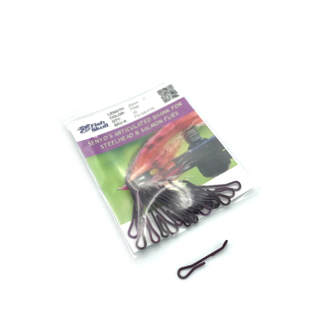 Flymen Fishing Company Fish-Skull Senyo's Articulated Shank For Steel & Salmon Flies
