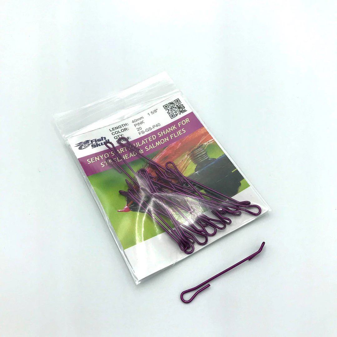 Flymen Fishing Company Fish-Skull Senyo's Articulated Shank For Steel & Salmon Flies