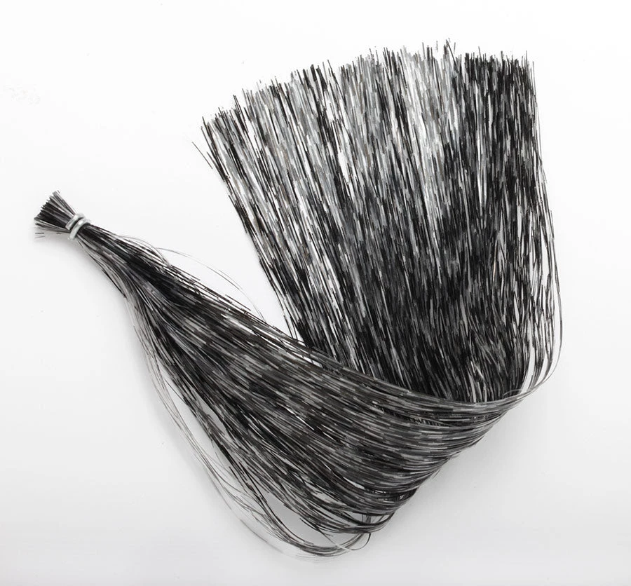 Hedron Fly Tying Materials Grizzly Barred Flashabou