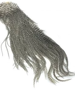 Fly Tying Materials Keough Grizzly Half Saddle