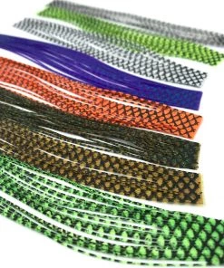 Hareline Fly Tying Materials Barred Crazy Legs