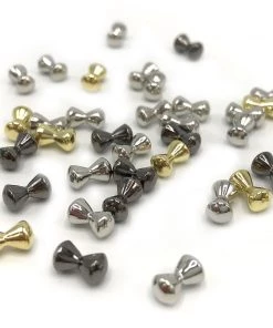 Hareline Brass Dumbbell Eyes Fly Tying Materials