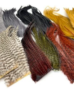 Hareline Dubbin, Inc. Woolly Bugger Hackle Patches