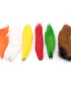 Hareline Fly Tying Materials Calf Tail Combo Pack