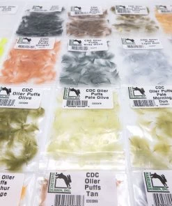 Hareline CDC Oiler Puffs Fly Tying Materials