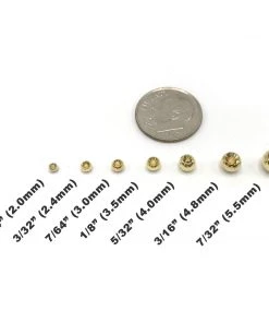 Hareline Fly Tying Materials Countersunk Tungsten Beads