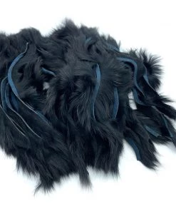 Hareline Cross Cut Rabbit Hide Strips Fly Tying Materials