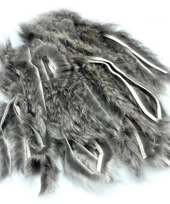 Hareline Cross Cut Rabbit Hide Strips Fly Tying Materials