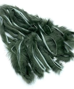 Hareline Cross Cut Rabbit Hide Strips Fly Tying Materials