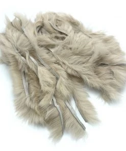 Hareline Cross Cut Rabbit Hide Strips Fly Tying Materials