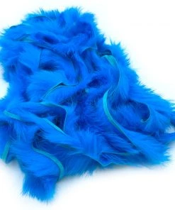 Hareline Cross Cut Rabbit Hide Strips Fly Tying Materials