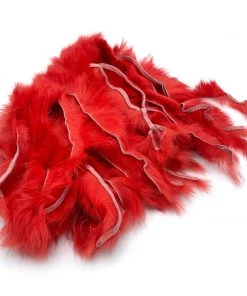 Hareline Cross Cut Rabbit Hide Strips Fly Tying Materials