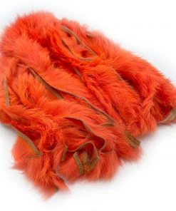 Hareline Cross Cut Rabbit Hide Strips Fly Tying Materials