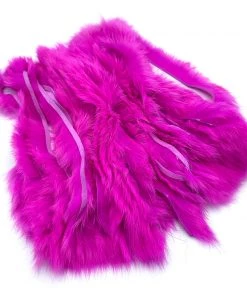 Hareline Cross Cut Rabbit Hide Strips Fly Tying Materials