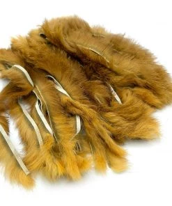Hareline Cross Cut Rabbit Hide Strips Fly Tying Materials