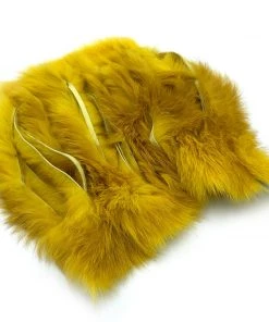 Hareline Cross Cut Rabbit Hide Strips Fly Tying Materials