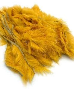 Hareline Cross Cut Rabbit Hide Strips Fly Tying Materials