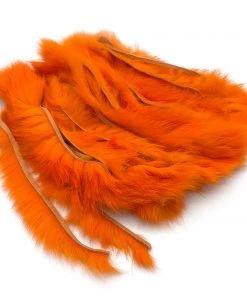 Hareline Cross Cut Rabbit Hide Strips Fly Tying Materials