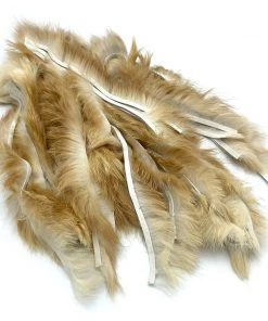Hareline Cross Cut Rabbit Hide Strips Fly Tying Materials