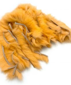 Hareline Cross Cut Rabbit Hide Strips Fly Tying Materials